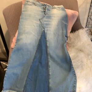 Jean skirt